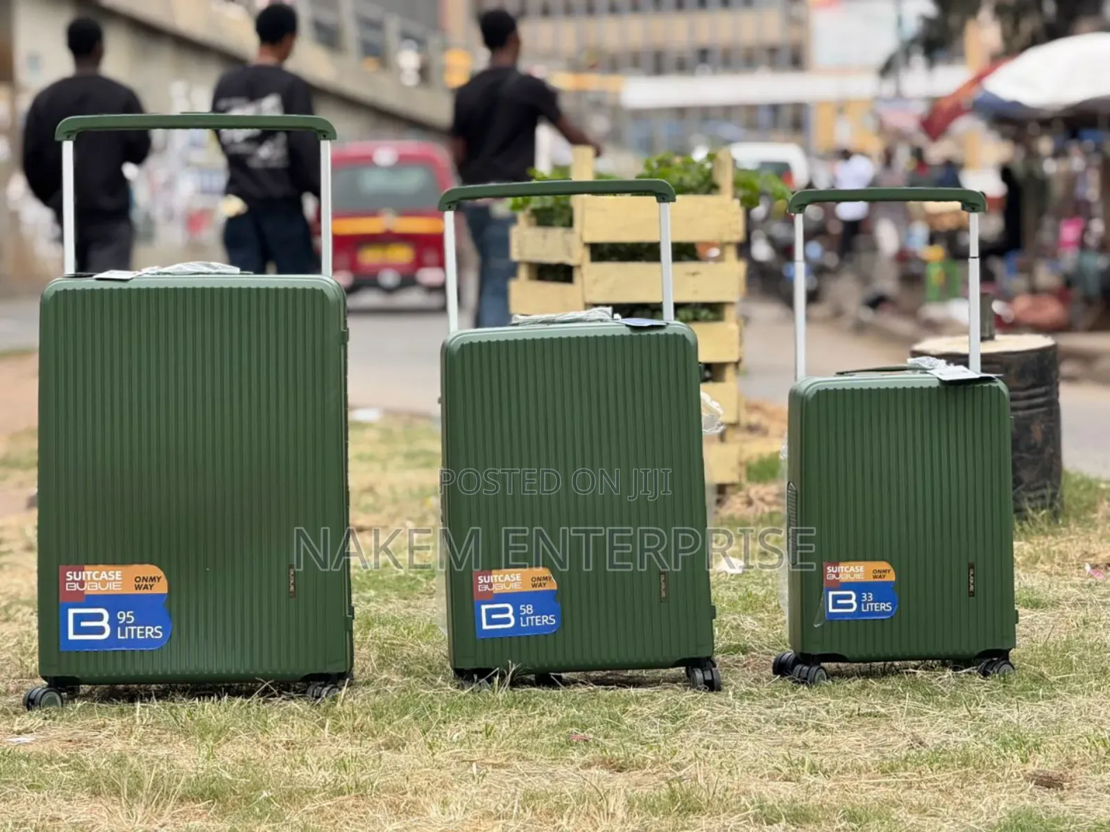 Luxurious 3in1 Zipless Trolling Luggage at Nakem Enterprise