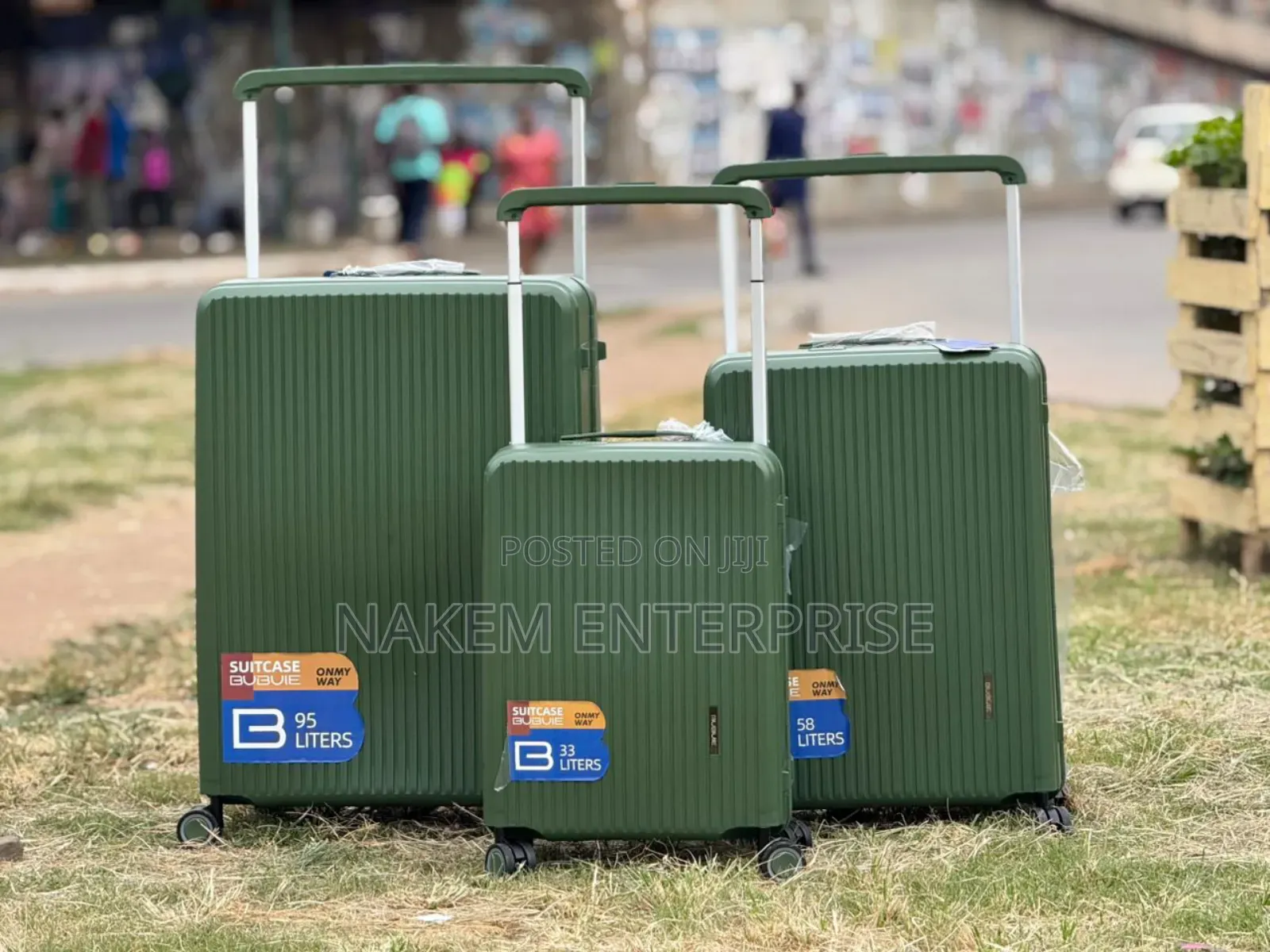 Luxurious 3in1 Zipless Trolling Luggage at Nakem Enterprise