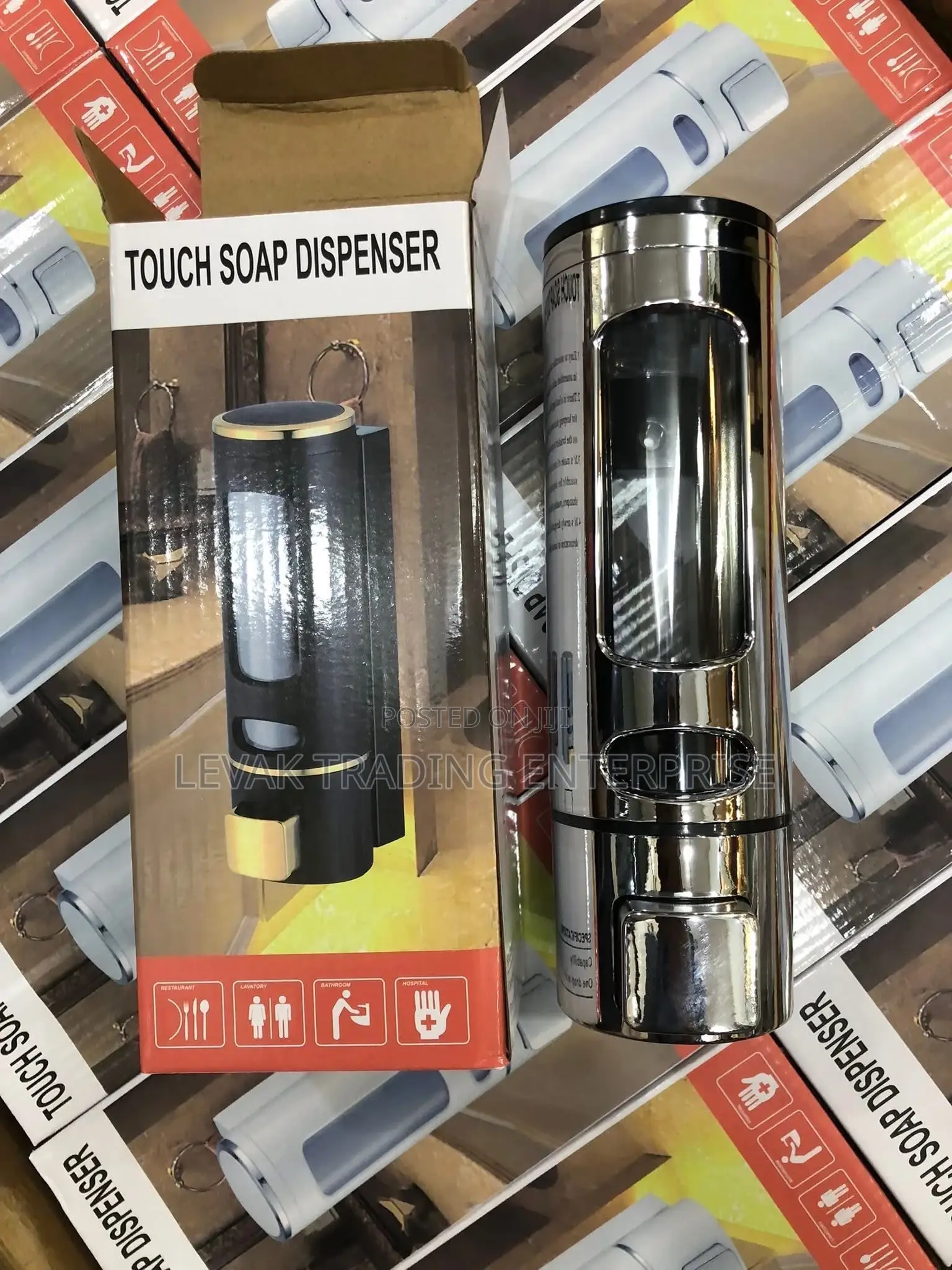 90 GHC 300 GHC- 500ml Manuel Soap Dispenser- Sanitizer Dispenser