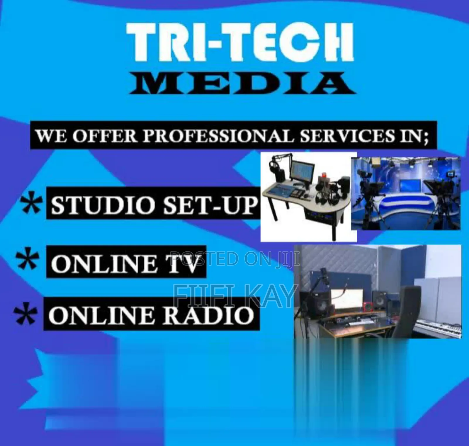 Studio Setup For Online Broadcast