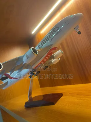 Led Airplane Model Emirates Airlines