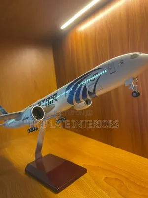 Led Airplane Model Egypt Airlines