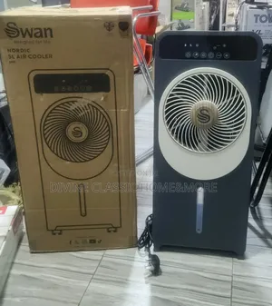 2in1 Swan Retro Air Cooler With 25speed Levels and a Remote