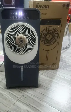2in1 Swan Retro Air Cooler With 25speed Levels and a Remote