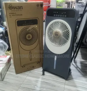 2in1 Swan Retro Air Cooler With 25speed Levels and a Remote