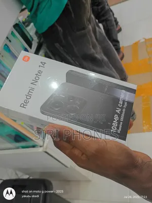 New Xiaomi Redmi Note 14 256 GB Black