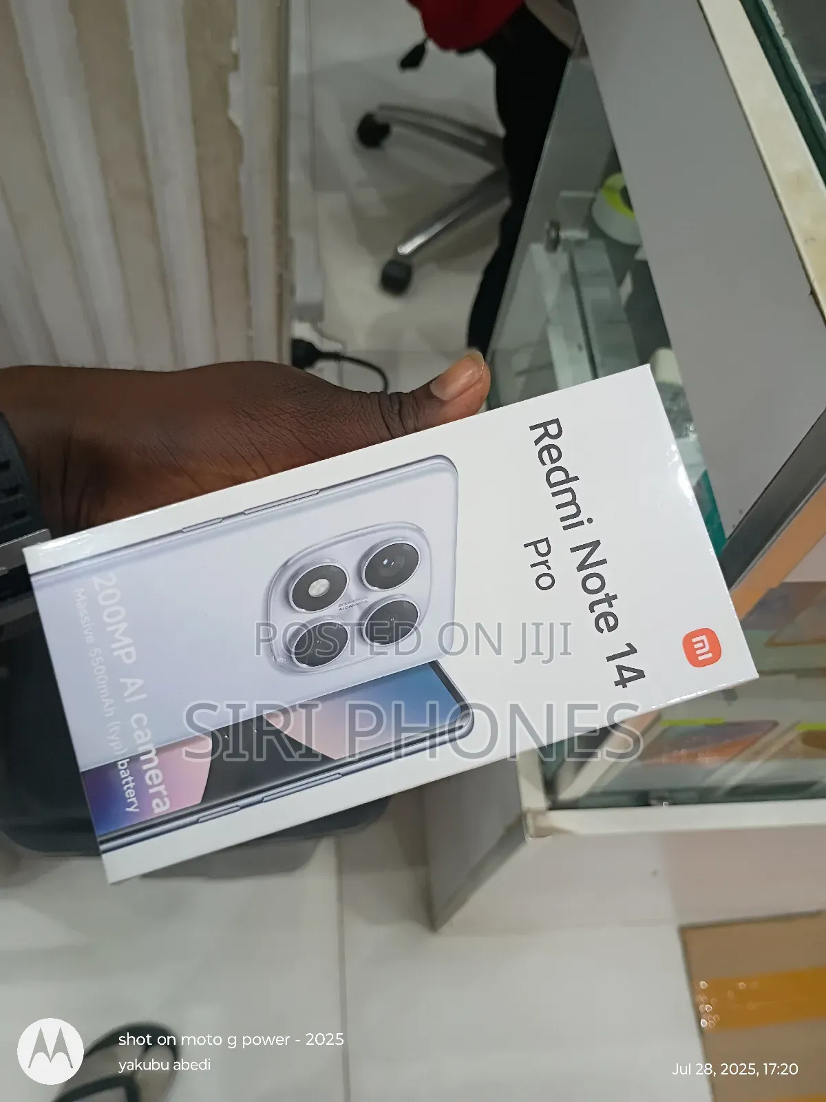 New Xiaomi Redmi Note 14 Pro 256 GB Black