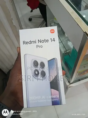 New Xiaomi Redmi Note 14 Pro 256 GB Black