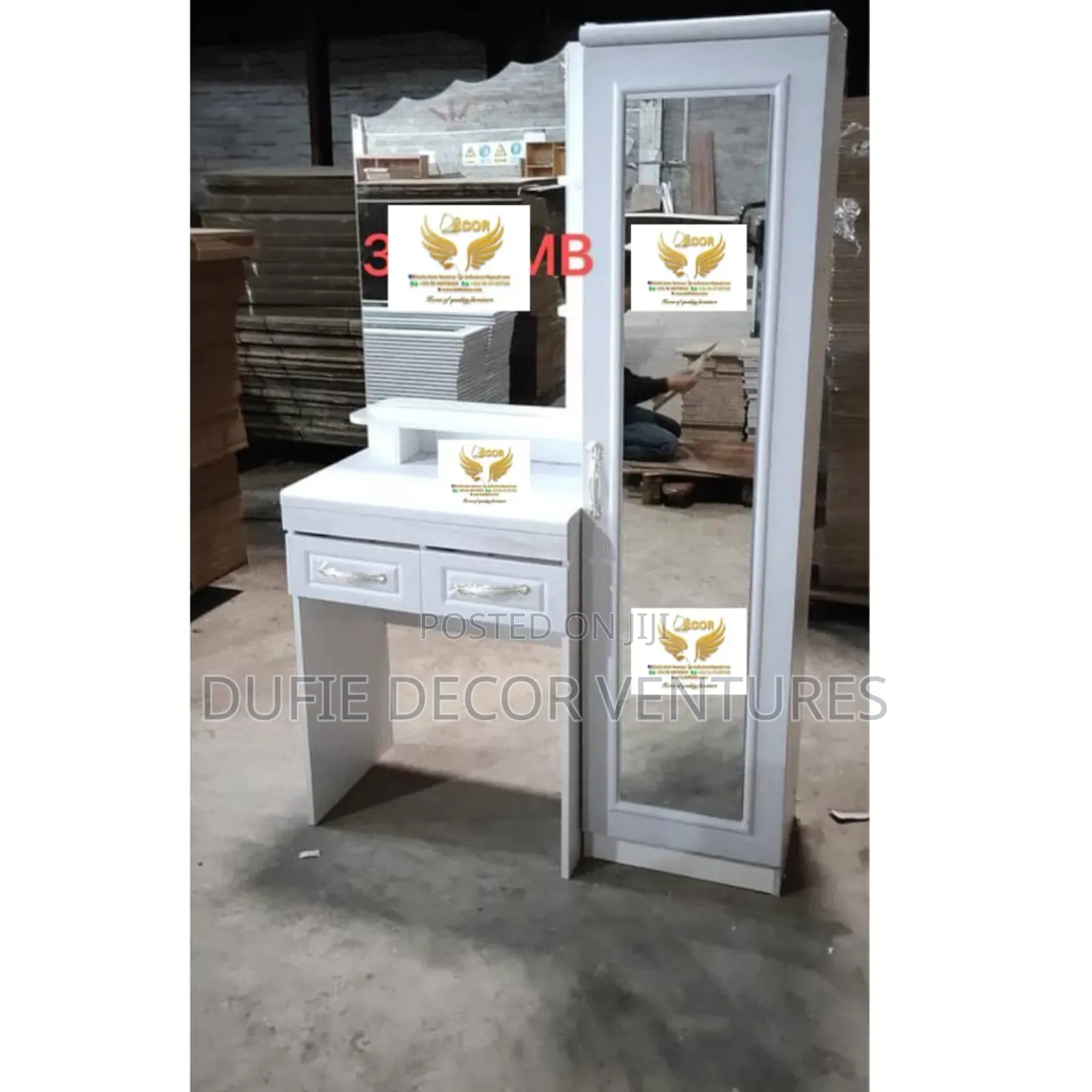 Wooden Dressing Mirror Available for Sale