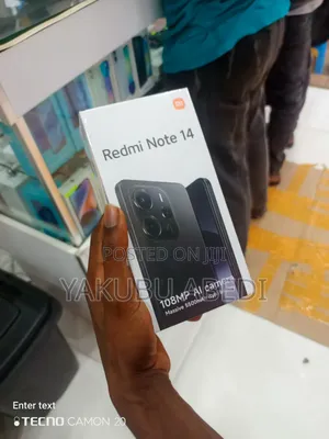 New Xiaomi Redmi Note 14 256 GB Black