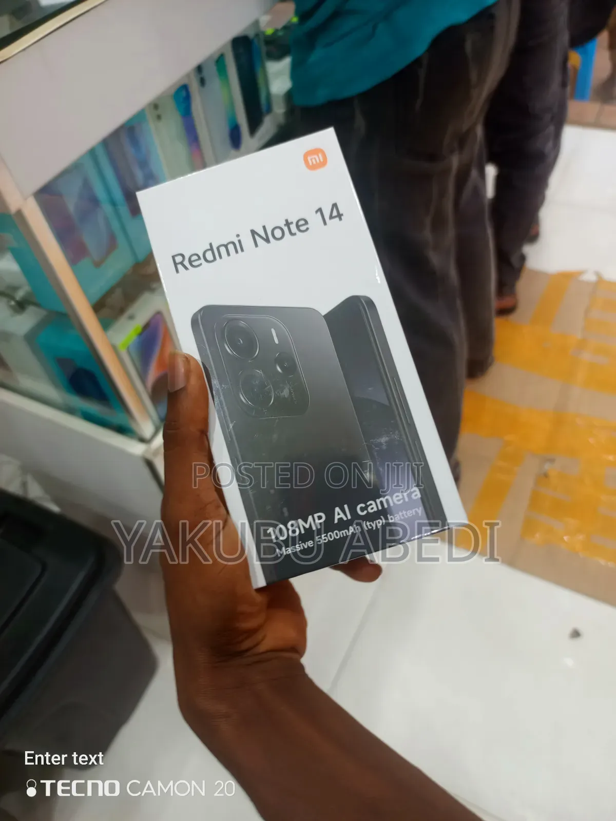 New Xiaomi Redmi Note 14 256 GB Black
