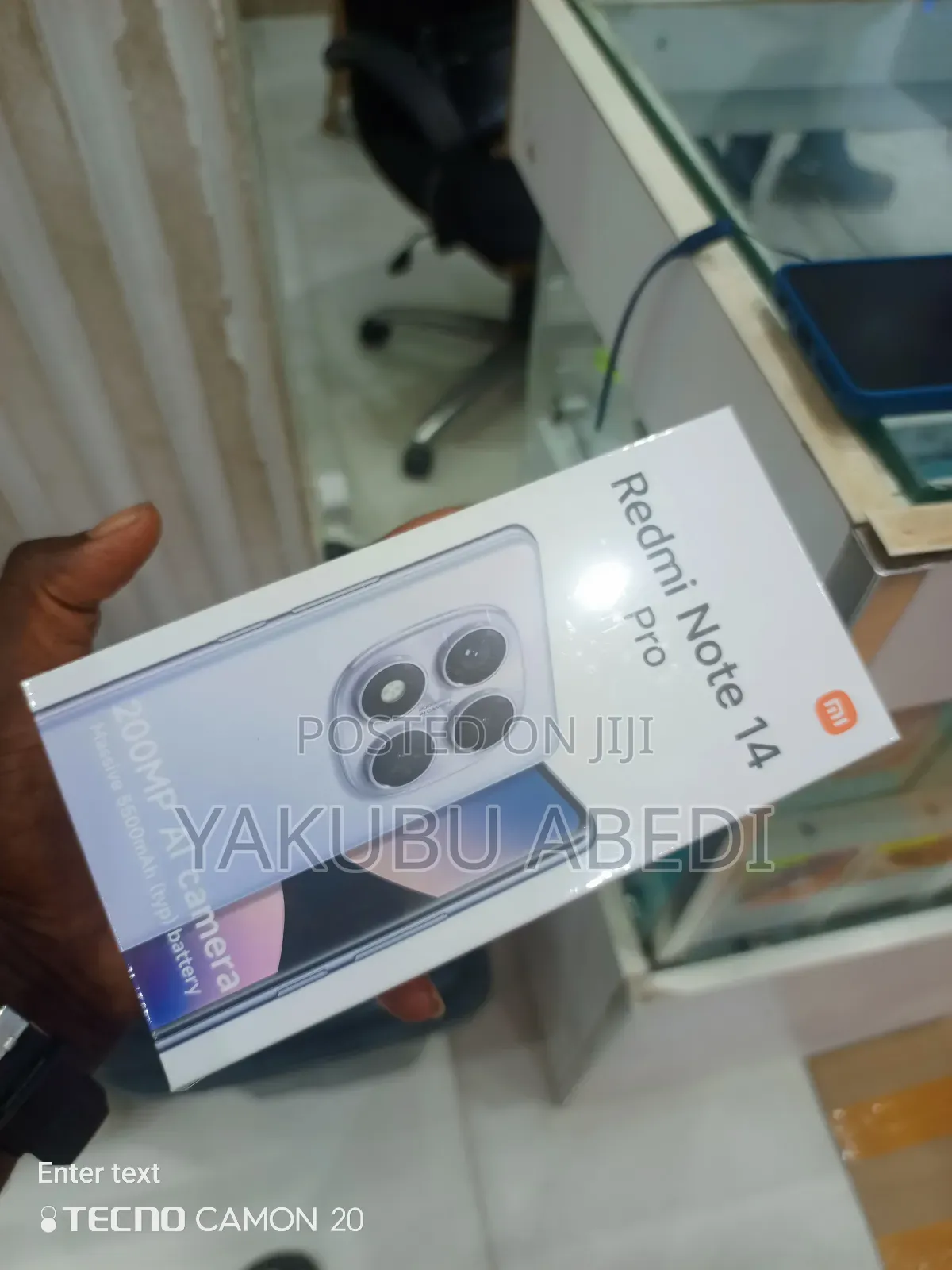 New Xiaomi Redmi Note 14 Pro 256 GB Black