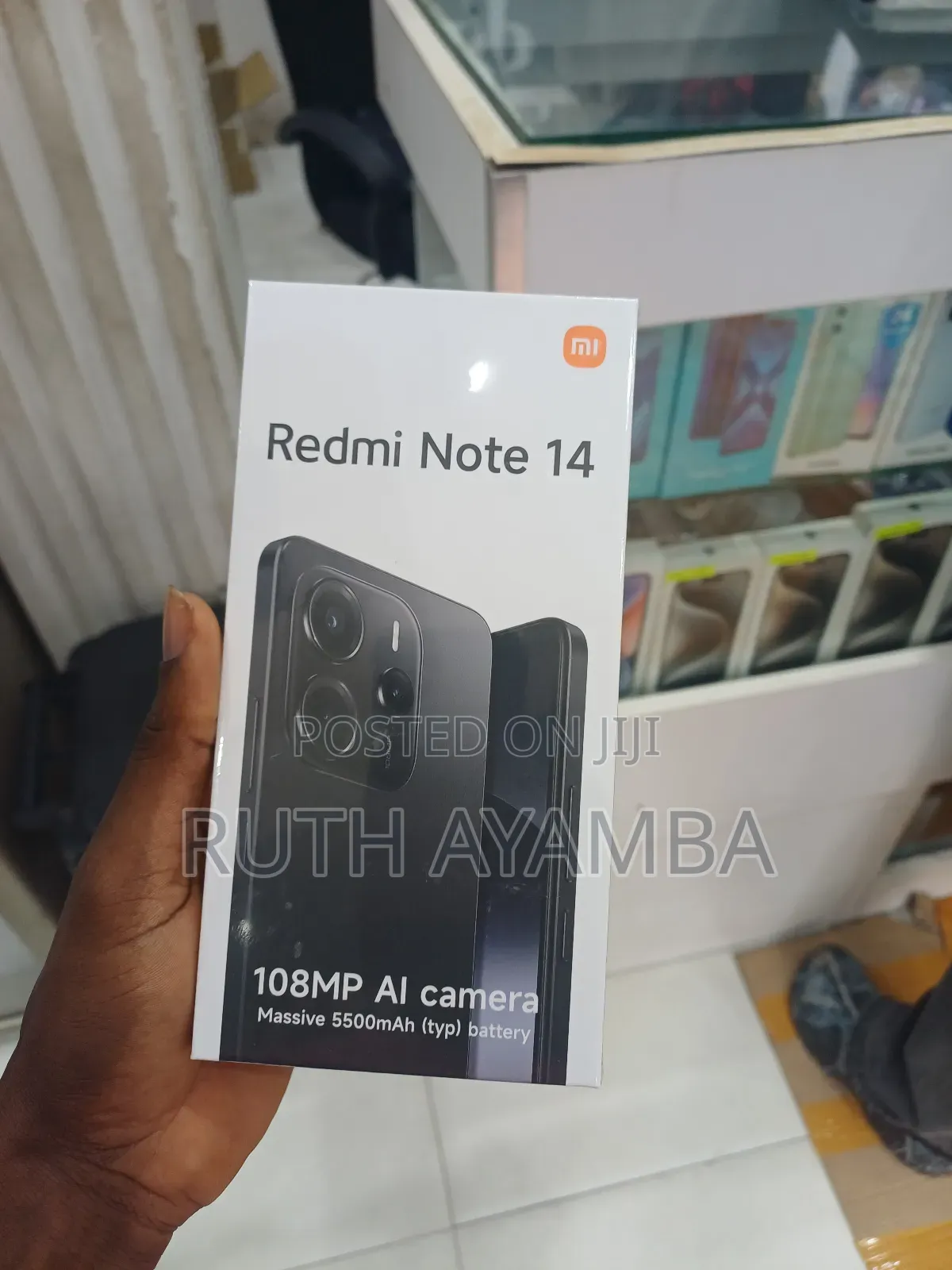 New Xiaomi Redmi Note 14 256 GB Black