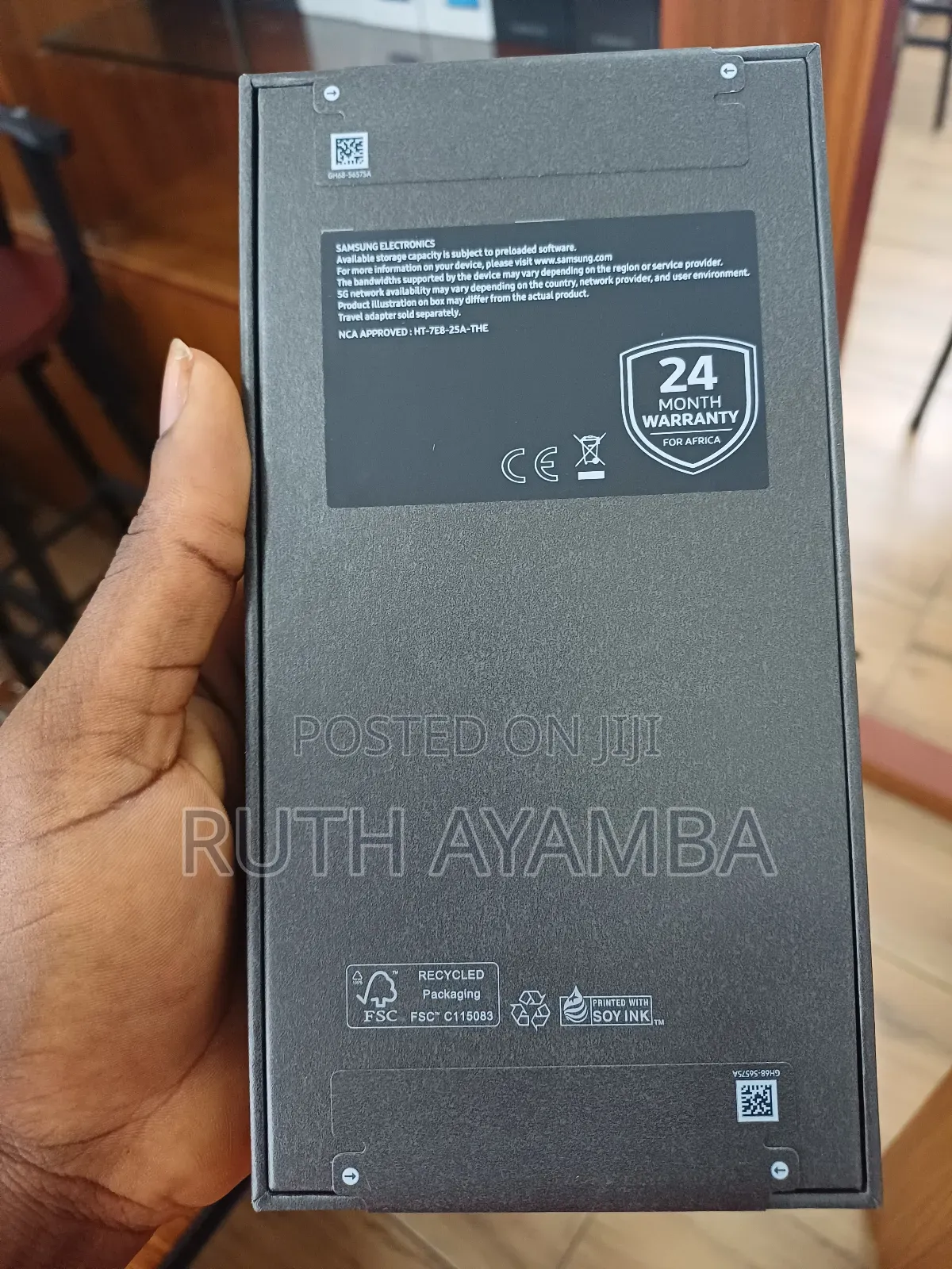 New Samsung Galaxy S25 Ultra 256 GB Black
