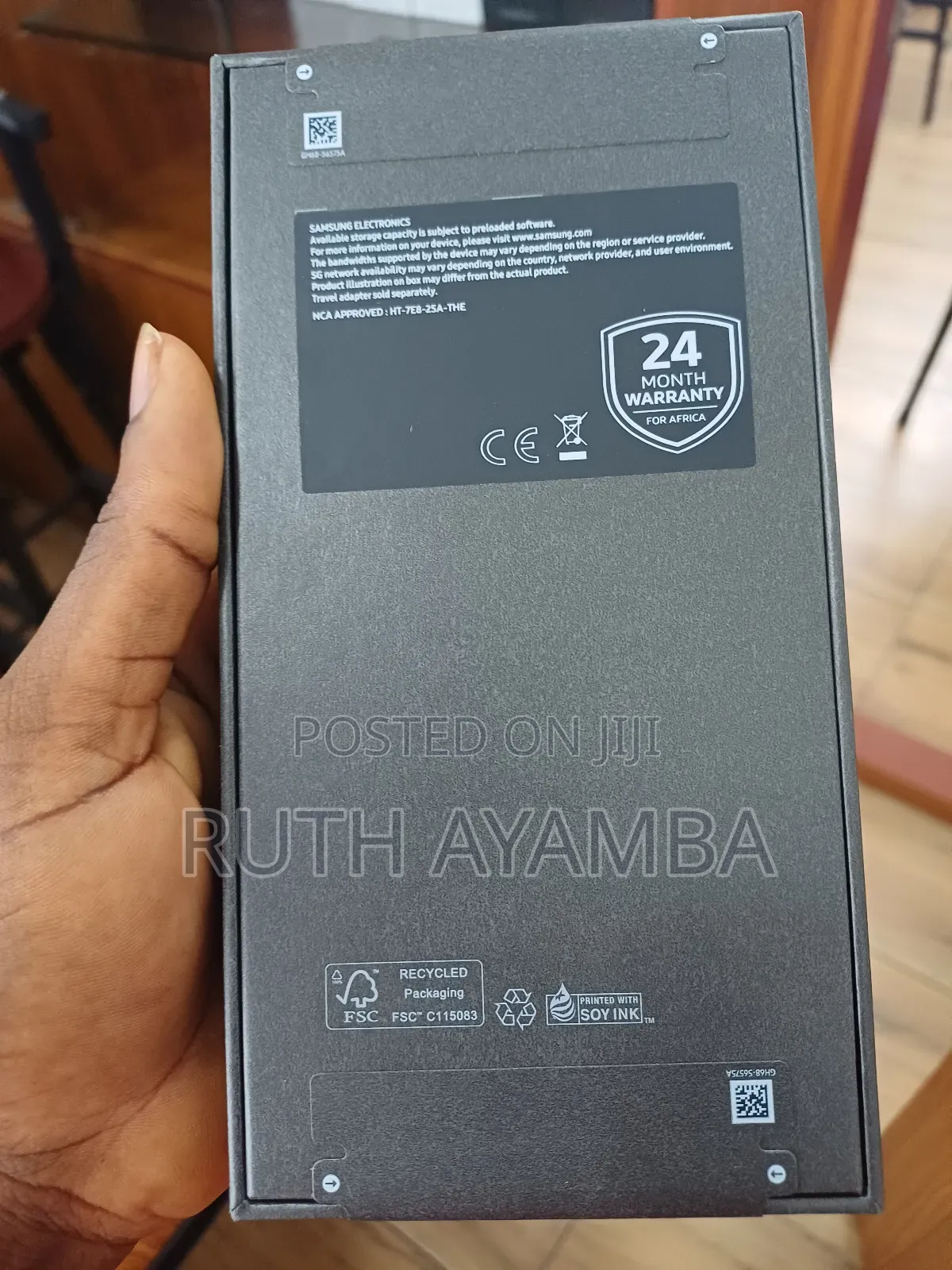 New Samsung Galaxy S25 Ultra 256 GB Black