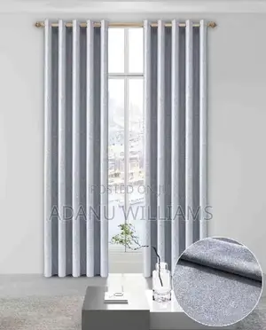 Top Notch 2in1 Curtains Set ( Available in Different Colors)