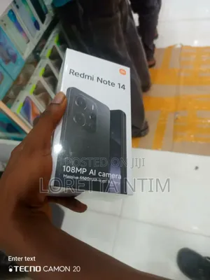 New Xiaomi Redmi Note 14 4G 256 GB Black
