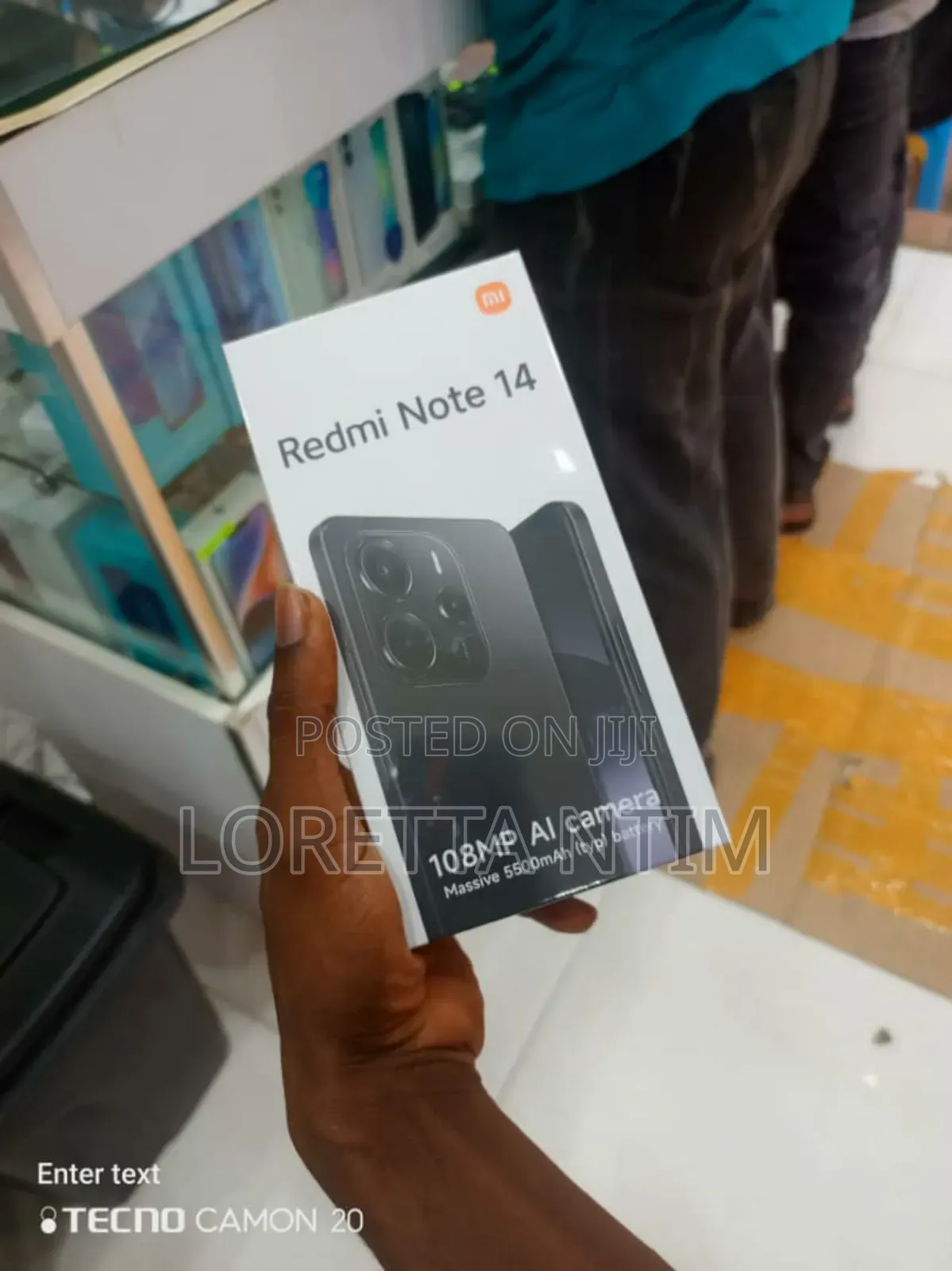 New Xiaomi Redmi Note 14 4G 256 GB Black