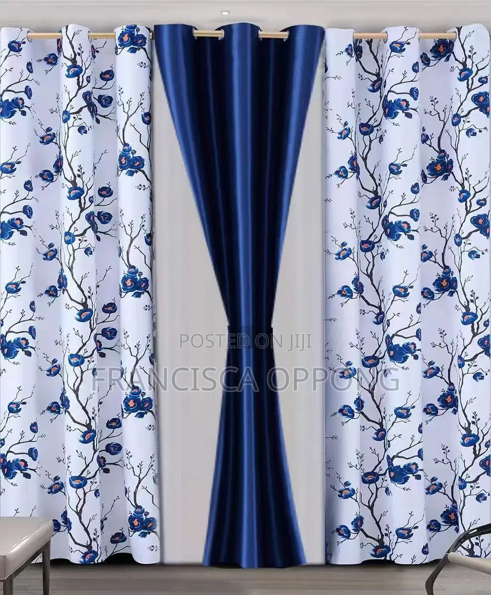 Outstanding 3 in 1 Curtains (Available in Various Colors)
