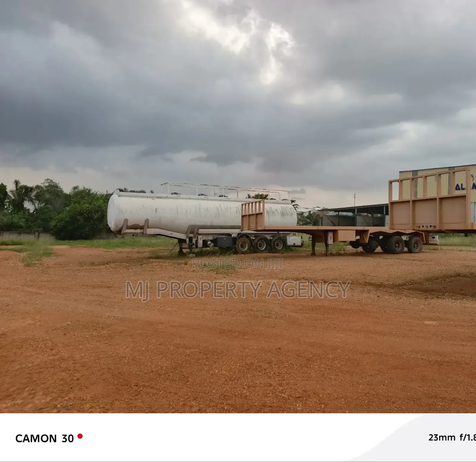 3 Acres Roadside Land With 1800 SQM Warehouse