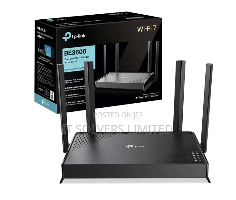 Tp-Link Be3600 Dual-Band Wi-Fi 7 Router