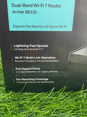 Tp-Link Be3600 Dual-Band Wi-Fi 7 Router