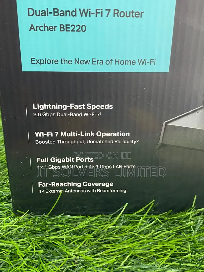 Tp-Link Be3600 Dual-Band Wi-Fi 7 Router