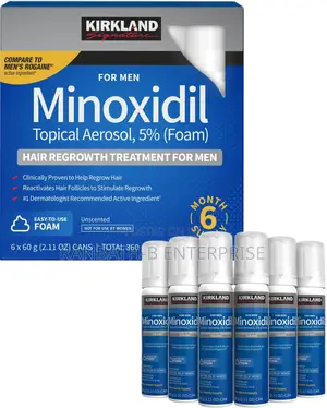 Minoxidil Foam for Beard and Baldness