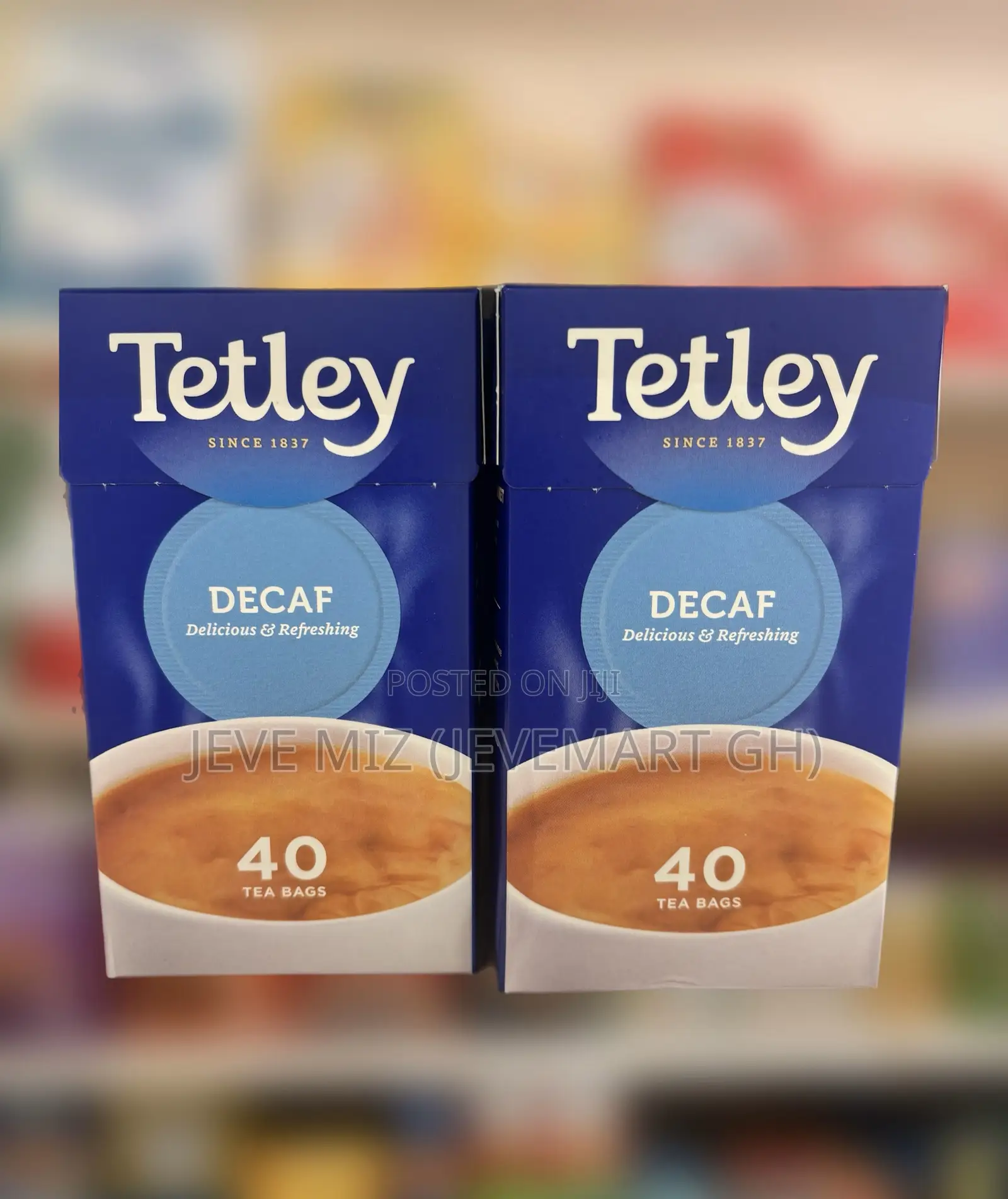 Tetley Decaffeinated Tea - 40 Bags