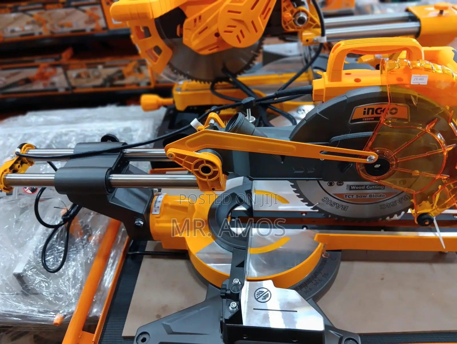 1800 Watts Miter Saw With 1pcs 10" TCT Saw Blade - Bm2s180017