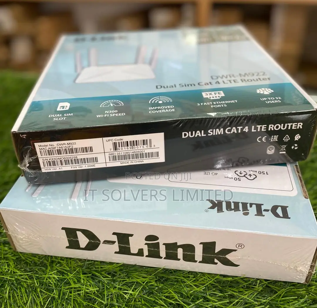 D-Link DWR-M922 4g Lte Wifi Antenna Router