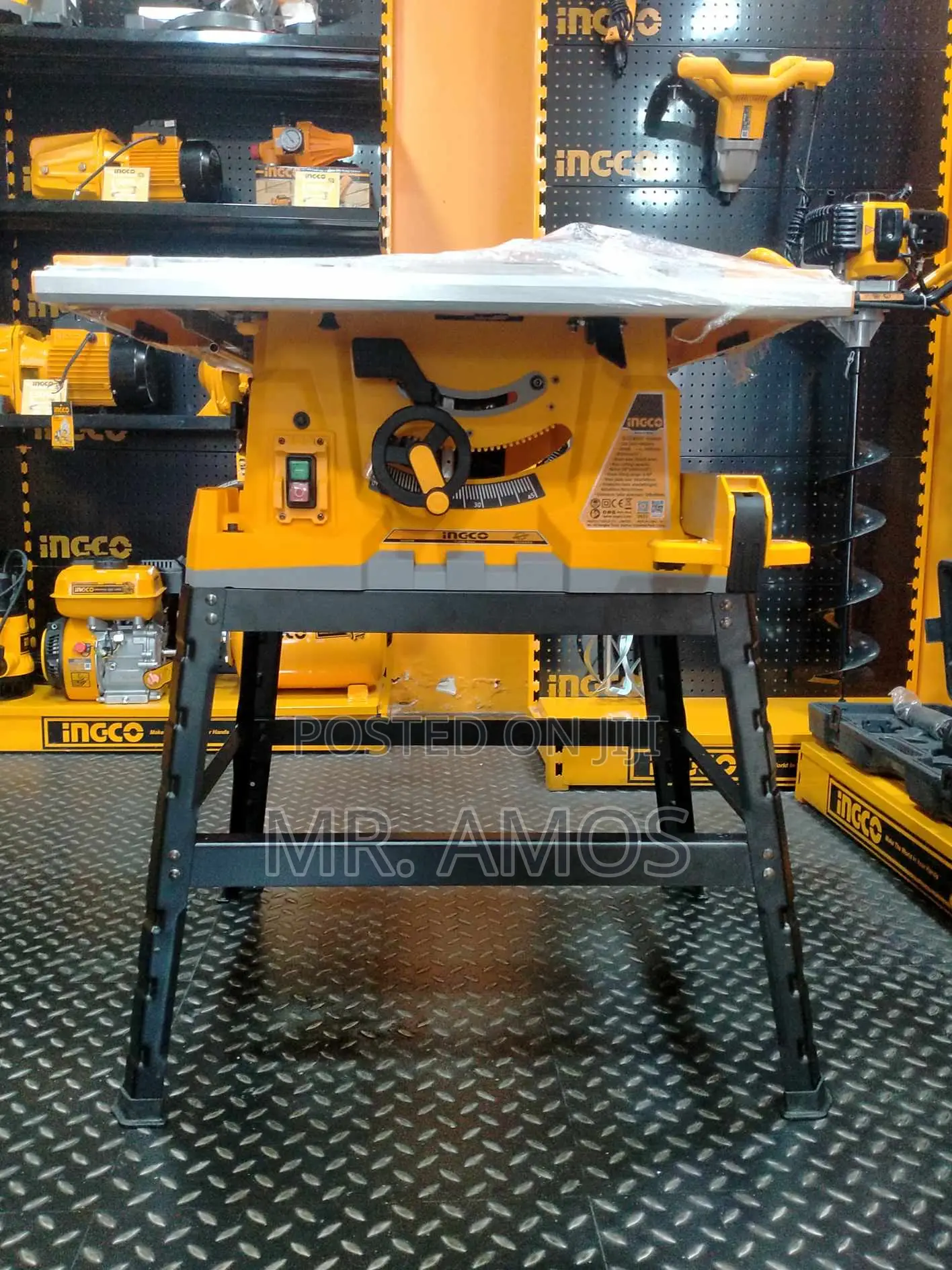 2600 Watts 10" Industrial Table Saw With Table Extension - Ts26005