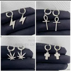 Quality Iced Earrings for Men