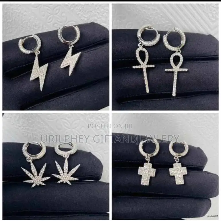 Quality Iced Earrings for Men