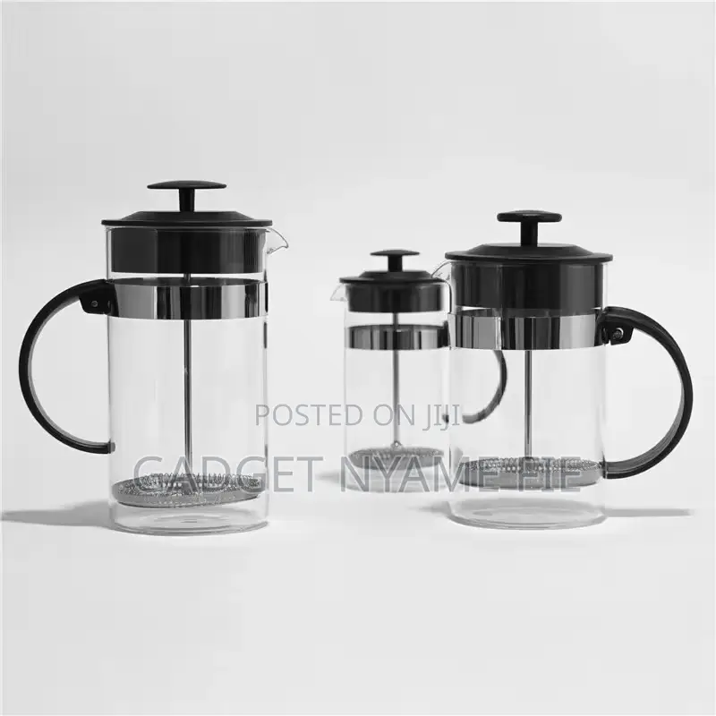 French Press Tea And Coffee Maker 600ml