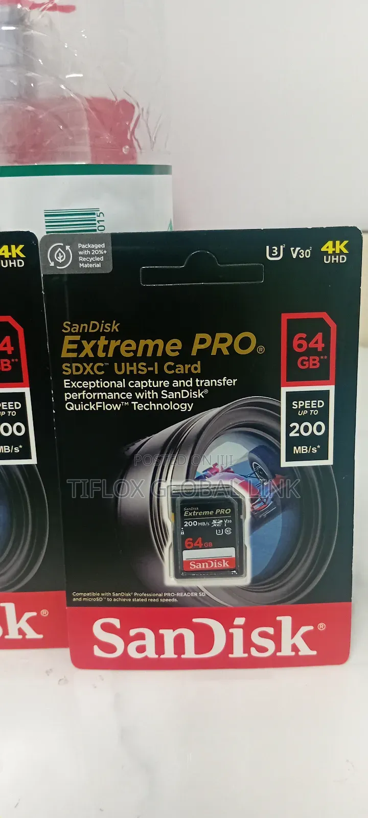 Memory Card Extreme Pro( 64gb.Sdxc Uhs-1 Card)