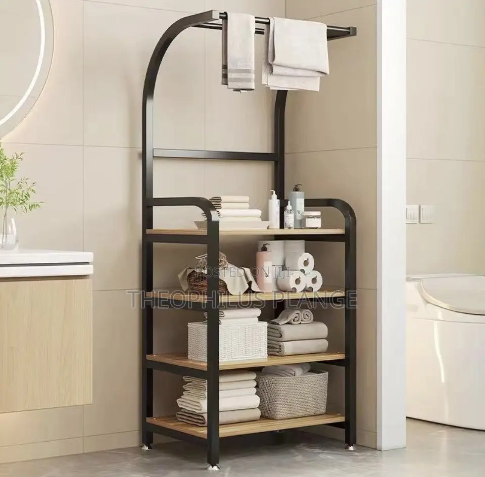 4 Tear Bathroom Shelve