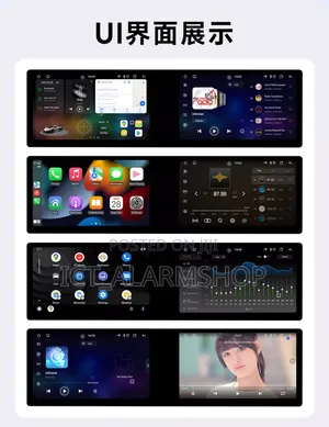 Qled 20inch Android Car Screen Radio Dual System Carplay