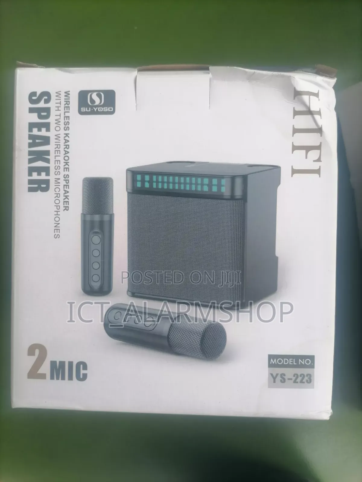 Music Speaker With Wireless Microphone