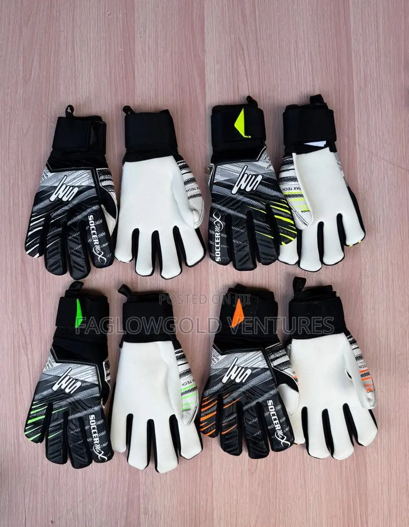 Quality Puma, Addidas and Soccer Max Goalkeepers Gloves