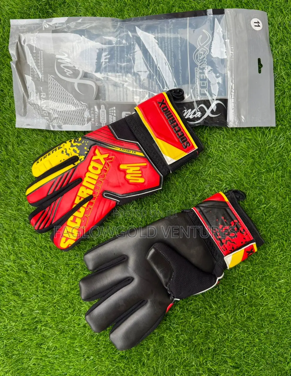 Quality Puma, Addidas and Soccer Max Goalkeepers Gloves