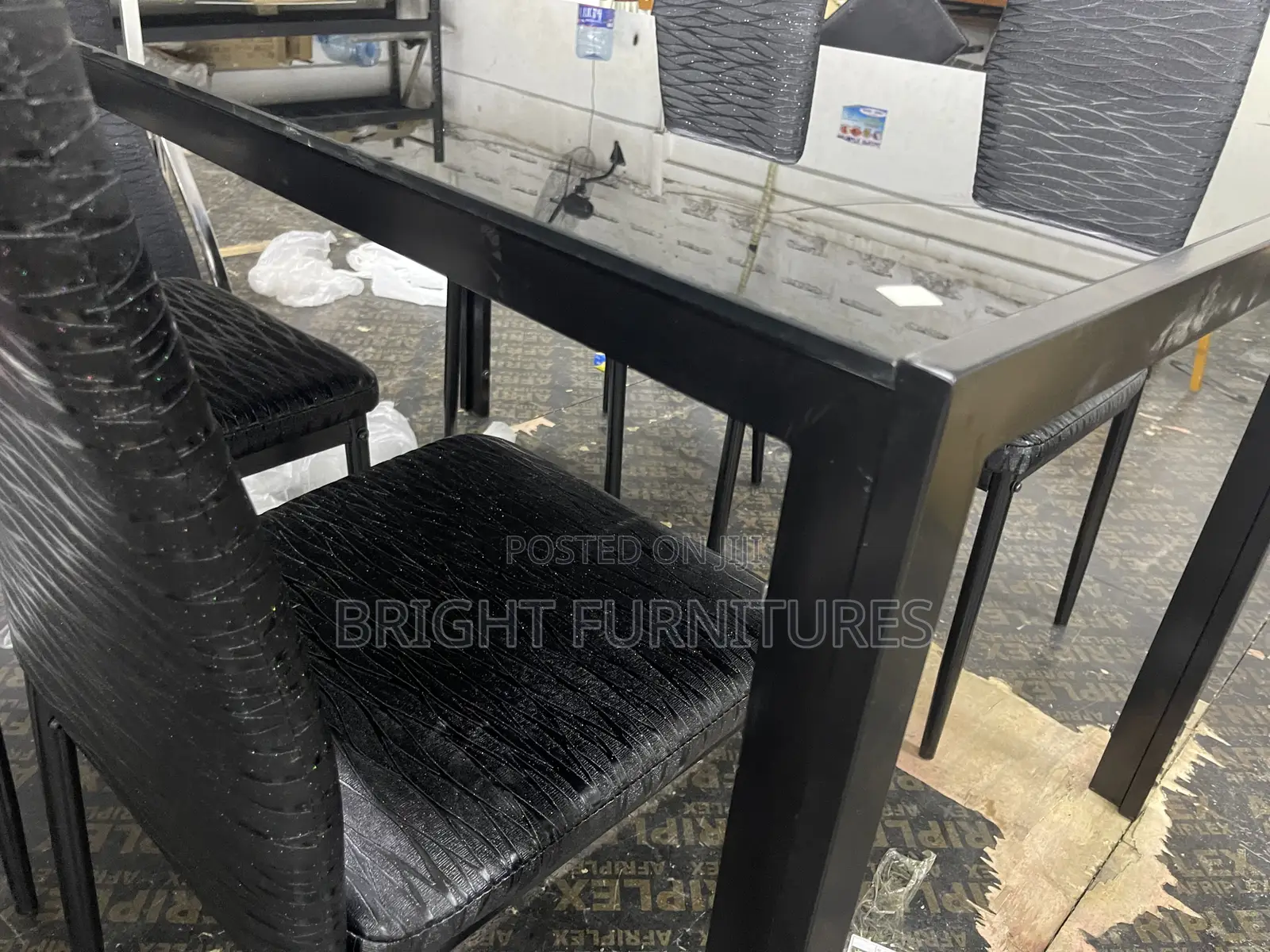 Dining Sets (Glass Dining Table With Four Chairs)