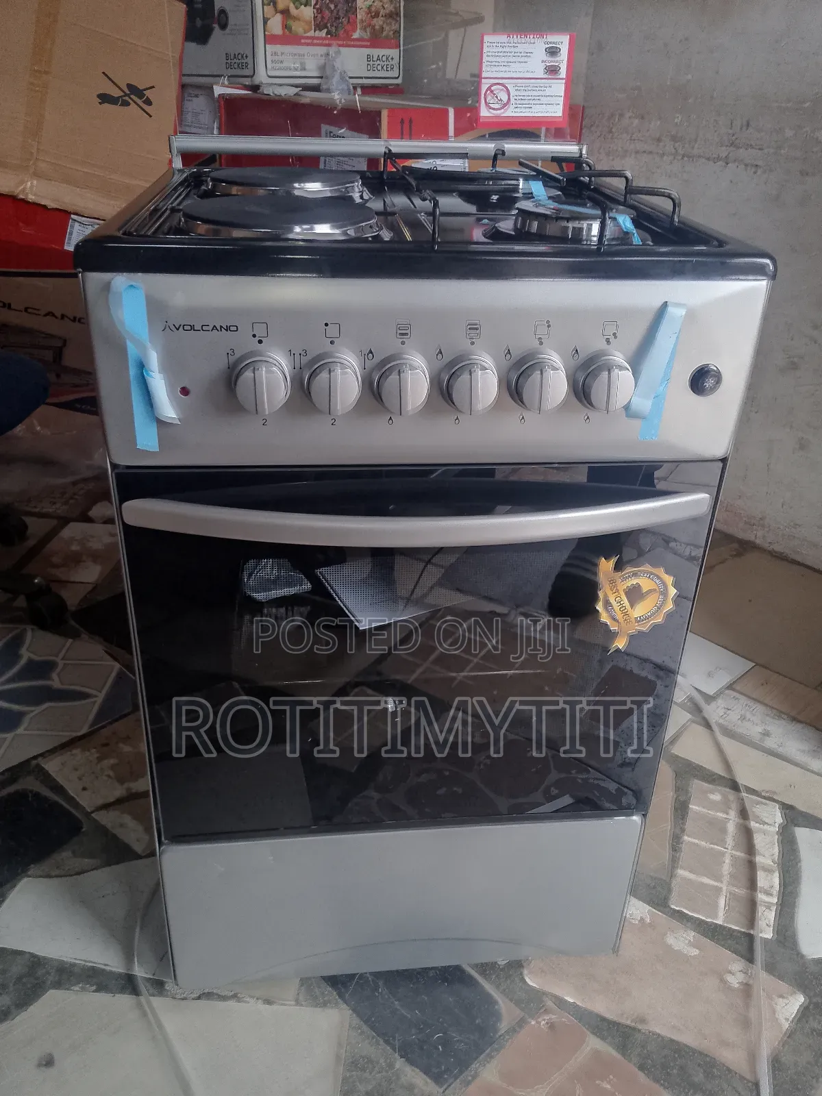 Easy to Control Ferre Volcano 50x50 2gas 2 Electric