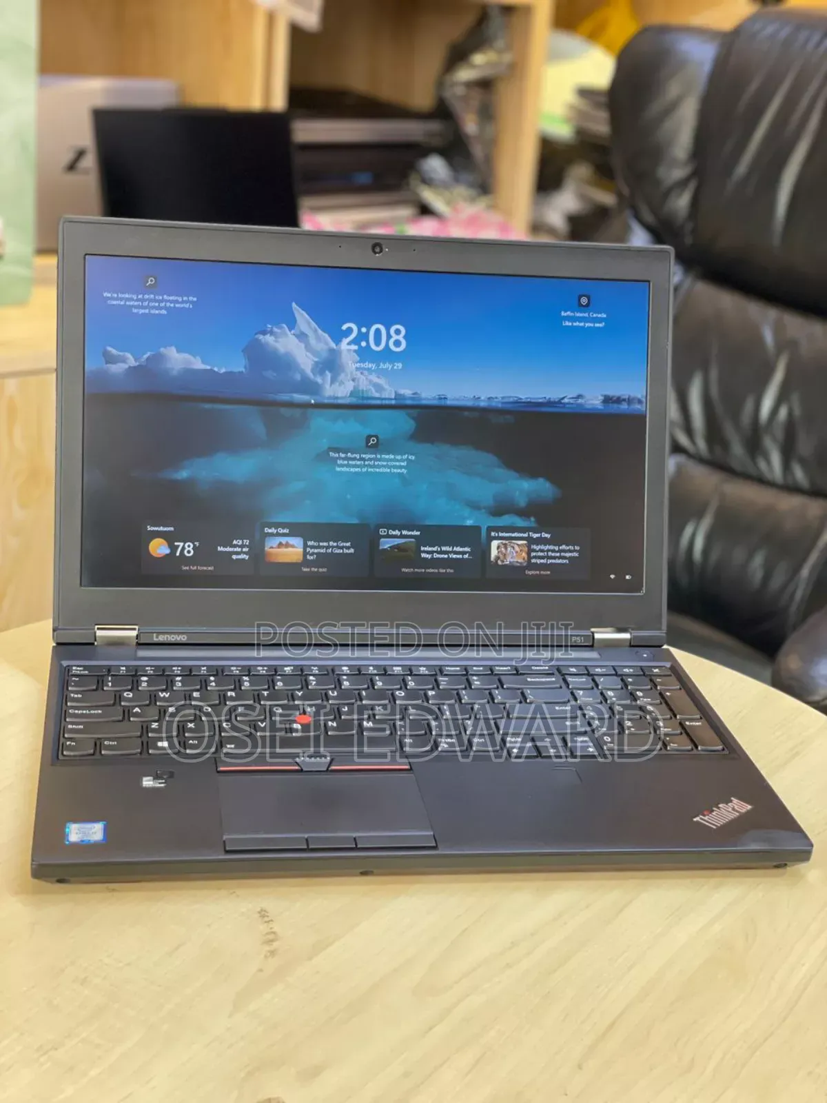 Laptop Lenovo ThinkPad P51 32GB Intel Core I7 HDD+SSD 512GB