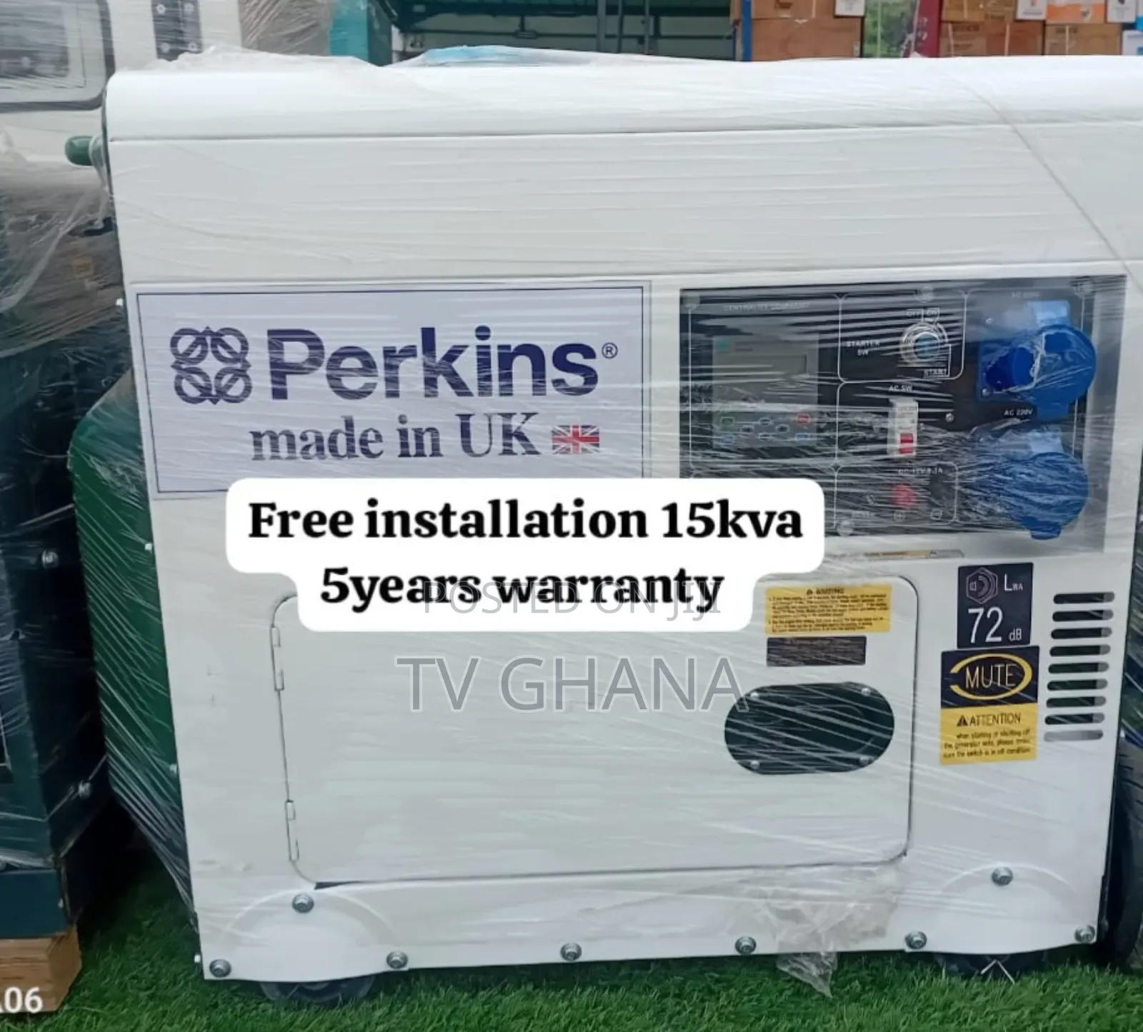 Let Light Lead Perkins 15kva Diesel Generator 15kva Diesel