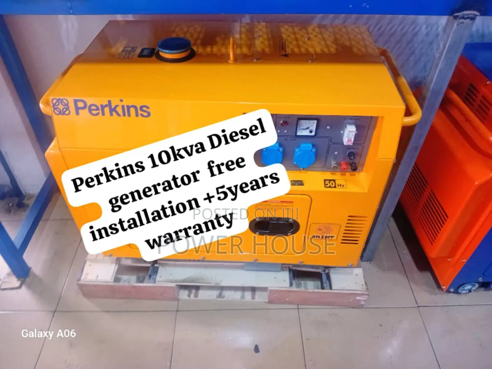 Dynamo Energy Perkins Diesel Generator 10kva Silent