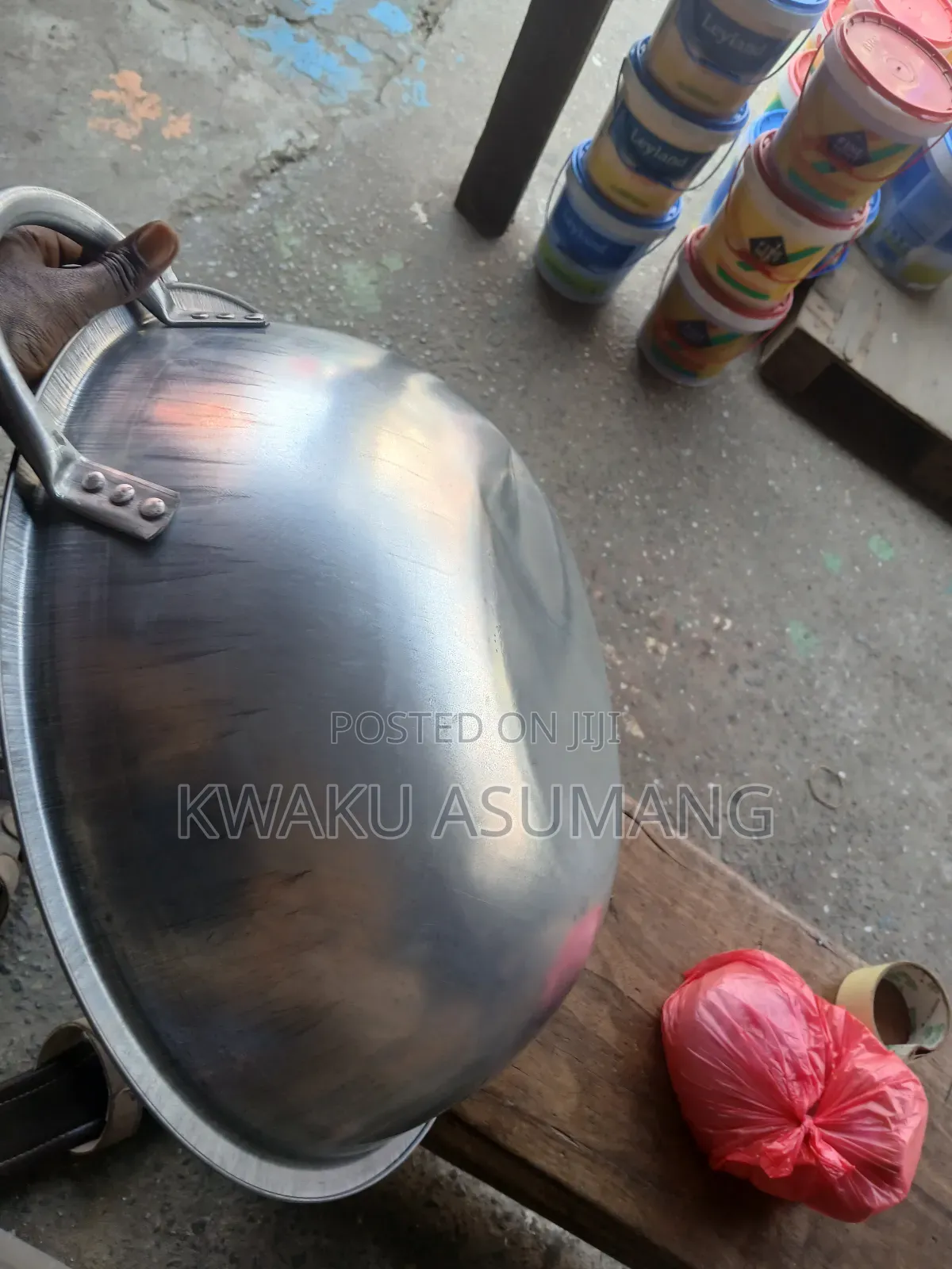 Galvanized Head Pan