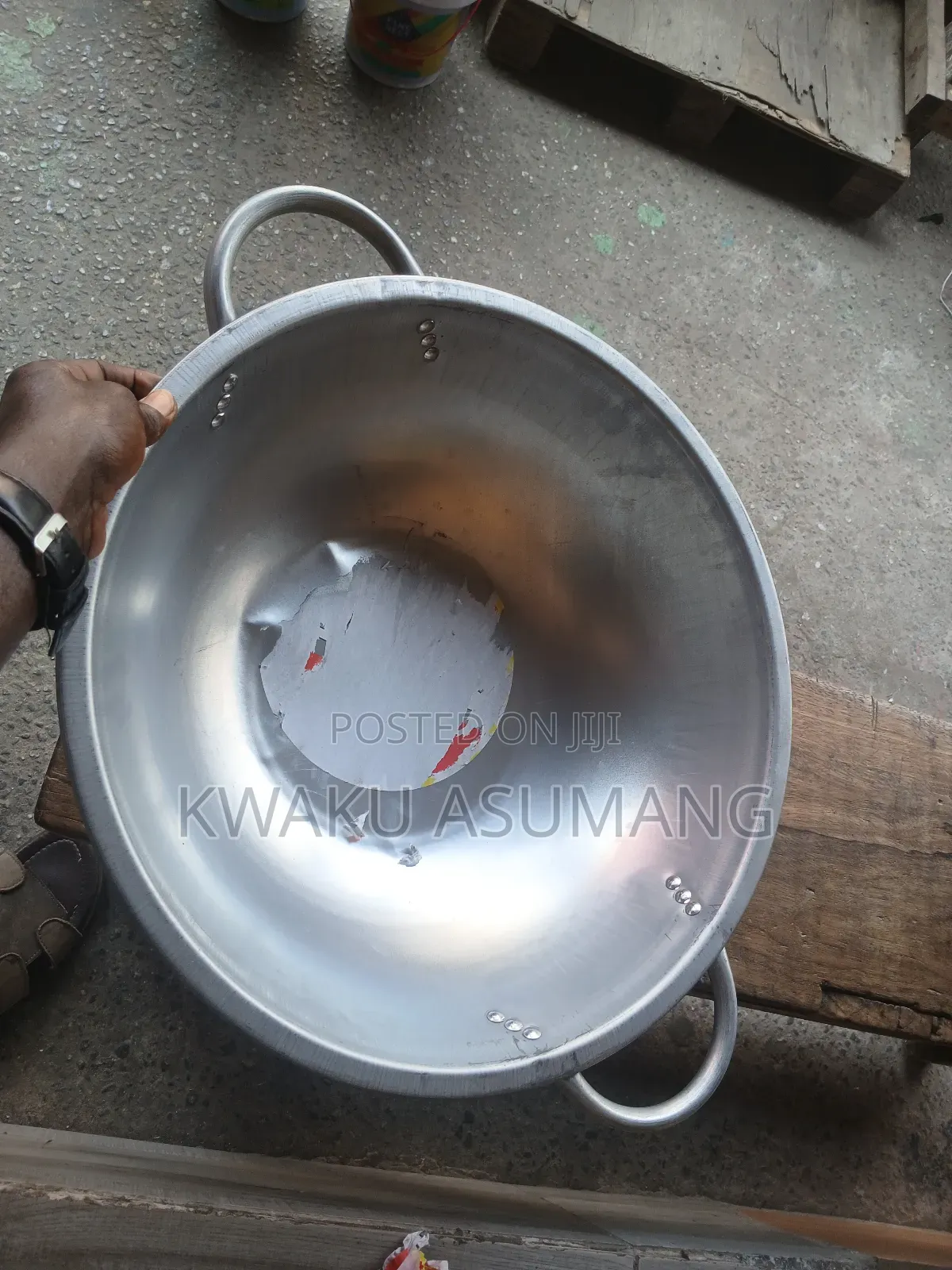 Galvanized Head Pan