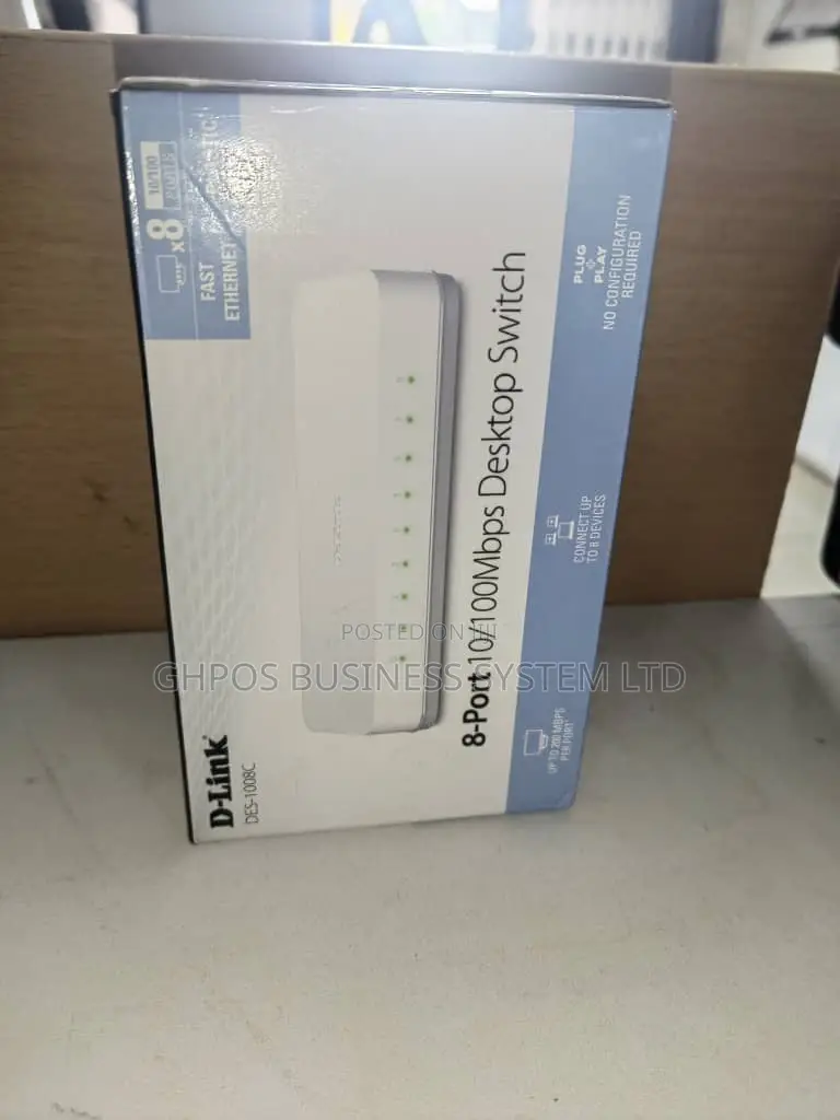 8 Port 10/100mbps Desktop Switch