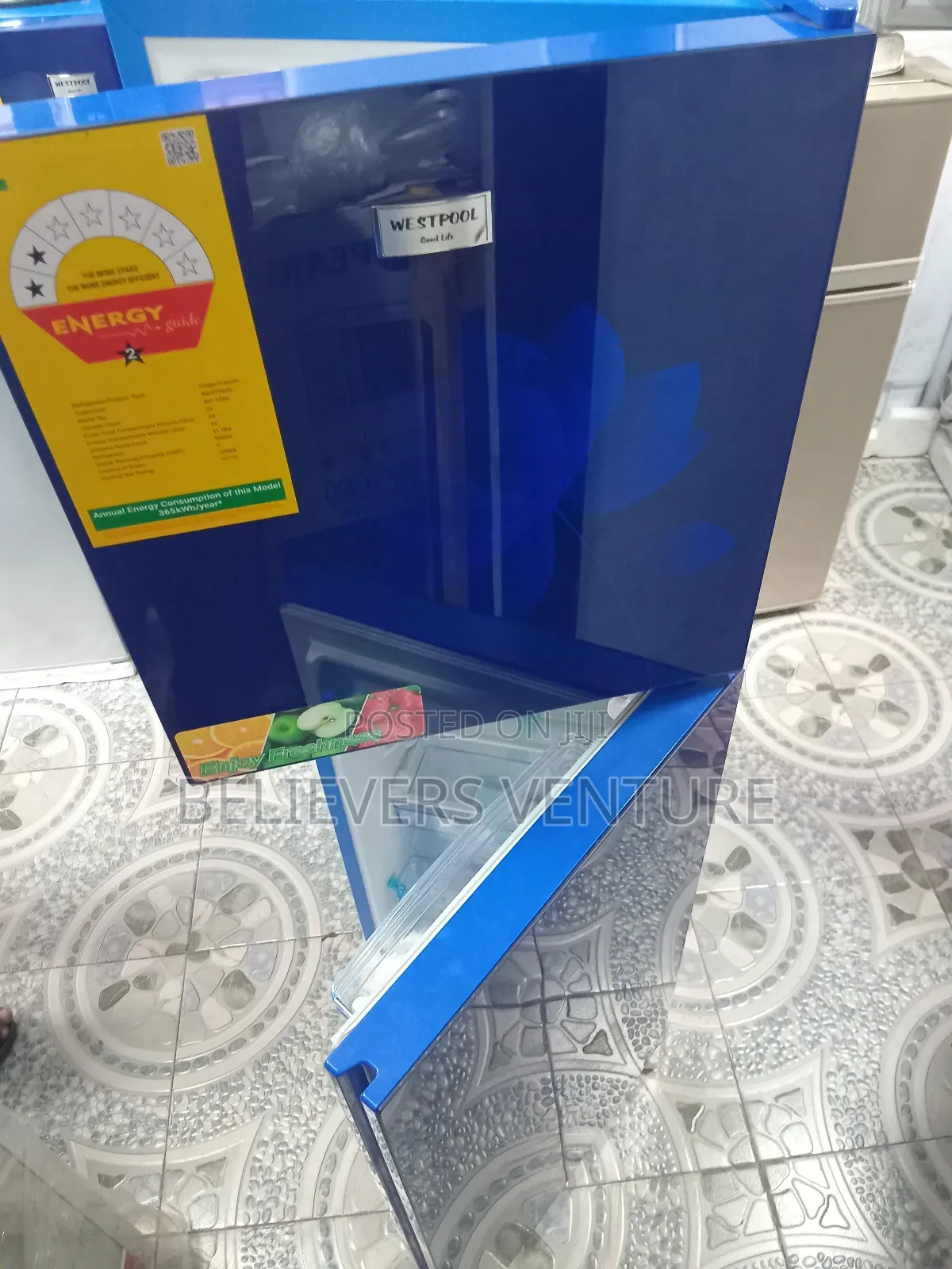 Fast Cooling Westpool Wp-158a Top Freezer Fridge 138l 138l